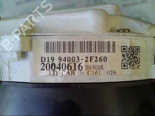 Instrument cluster KIA CERATO I Hatchback (LD)  | BP3124933C47 