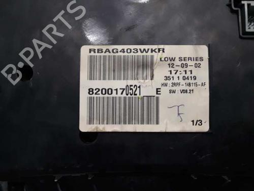 Instrument cluster RENAULT MEGANE II (BM0/1_, CM0/1_) 1.9 dCi (BM0G, CM0G) | BP6955970C47 