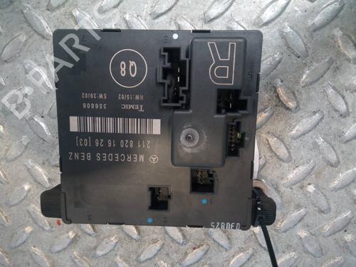 Used Electronic module MERCEDES-BENZ E-CLASS (W211) [2002-2009]  13378486