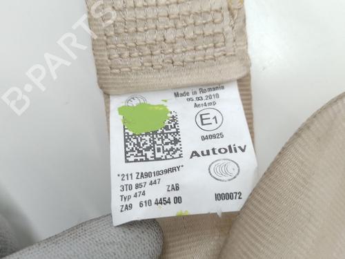 Rear right seatbelt SKODA SUPERB II (3T4) 1.8 TSI 4x4 | BP26434462I28 