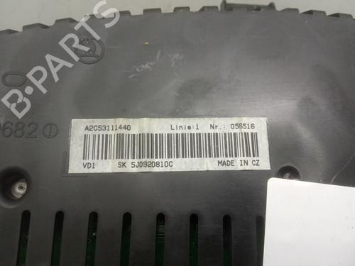 Instrument cluster SKODA FABIA II (542)  | BP9556844C47 