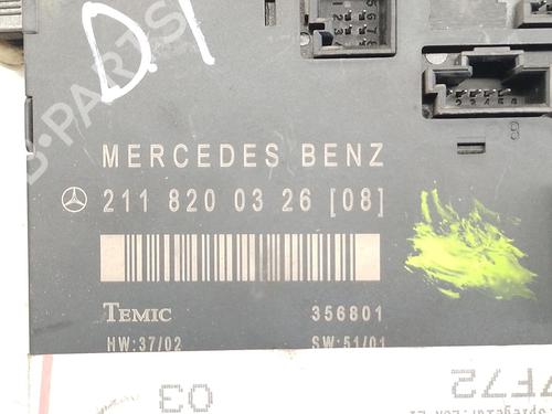 Elektronische module MERCEDES-BENZ E-CLASS (W211) E 270 CDI (211.016) | BP29403134M83 