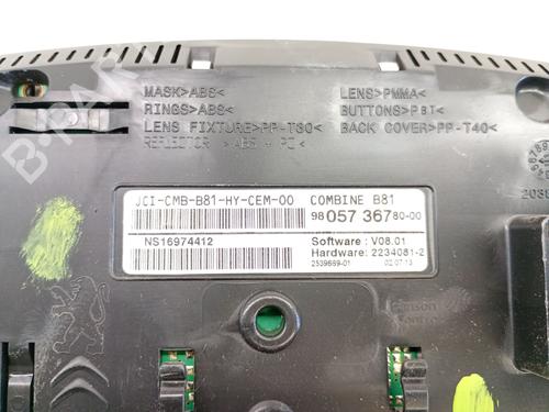 Instrument cluster CITROËN DS5 2.0 HDi 165 Hybrid4 4x4 | BP37611012C47  - Image 6