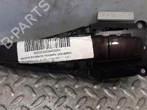 Used Rear left exterior door handle OPEL ASTRA J (P10) [2009-2016]  3070647