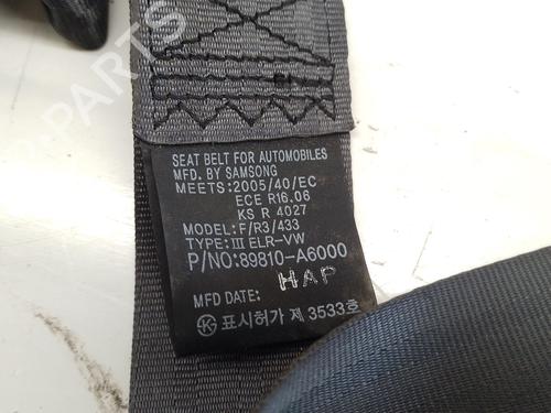 Rear left seatbelt KIA CEED (CD) 1.4 LPG | BP33204851I29 - Image 2