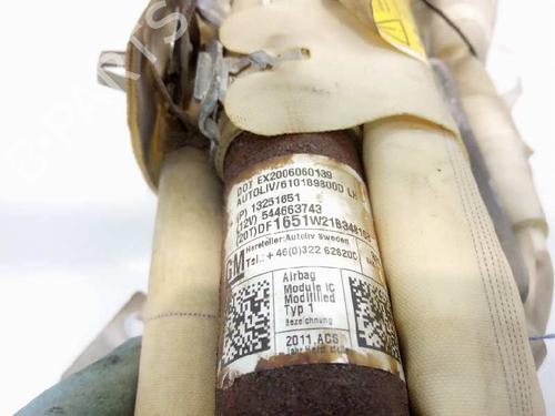 Left curtain airbag CHEVROLET CRUZE (J300) 2.0 CDI | BP4551847C11 
