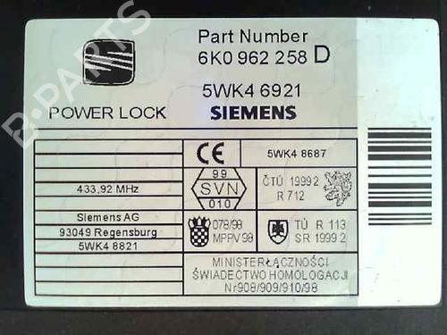 Electronic module SKODA FABIA I (6Y2) 2.0 | BP33686720M83 - Image 3
