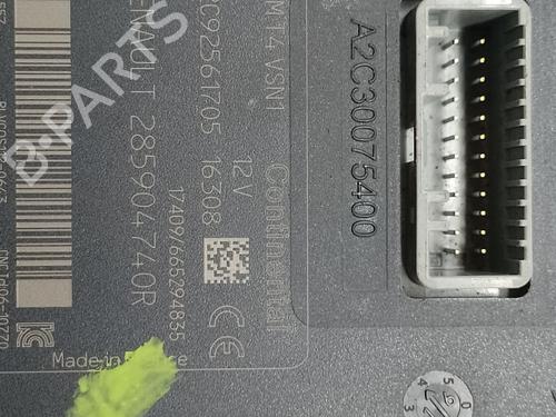 Ignition barrel RENAULT CLIO IV (BH_) 1.5 dCi 75 | BP24110476M48 