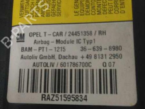 Right curtain airbag OPEL ASTRA H (A04)  | BP3064951C12 
