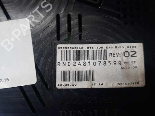 Instrument cluster RENAULT MEGANE III Hatchback (BZ0/1_, B3_)  | BP3053156C47 
