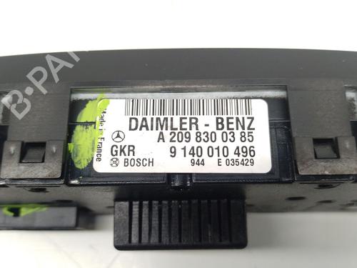 Climate control MERCEDES-BENZ CLK (C209) CLK 320 (209.365) | BP32138283I5 