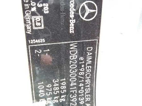 Rear left window mechanism MERCEDES-BENZ C-CLASS (W203)  | BP5397859C24 