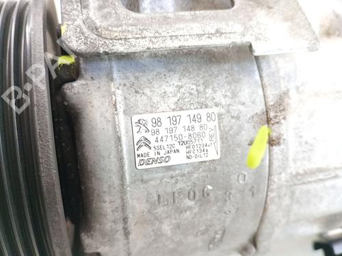 AC compressor CITROËN C4 II (NC_) 1.2 THP 110 (NCHNZ6, NCHNV6) | BP39431378M34 - Image 2
