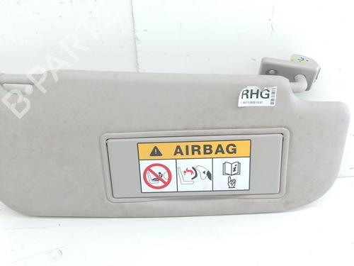 Right sun visor RENAULT KADJAR (HA_, HL_) 1.5 BLUE dCi 115 (HLA6) 964004584R | 964004584R | 964004584R