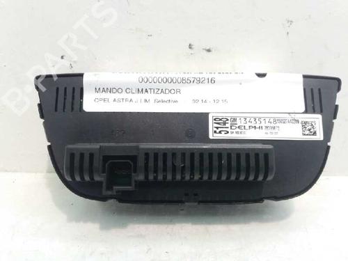 Climate control OPEL ASTRA J (P10)  | BP4635894I5 
