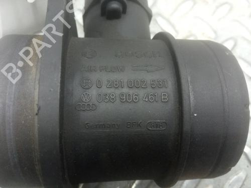 Mass air flow sensor VW POLO (9N_, 9A_) 1.9 TDI | BP11422480M95 