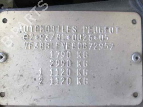 Front right lock PEUGEOT 406 (8B)  | BP3063681C97 