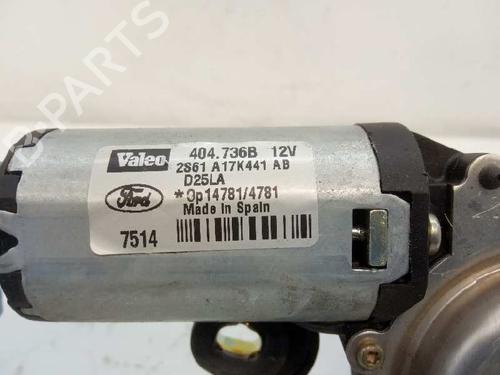 Rear wiper motor FORD FIESTA V (JH_, JD_)  | BP4561023M102 