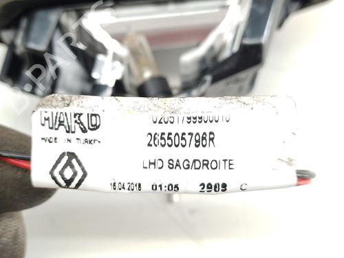 Højre baglygte bagklap RENAULT CLIO IV (BH_) 1.5 dCi 90 | BP29609048C80 