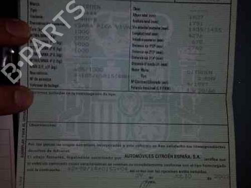Driver airbag CITROËN XSARA PICASSO (N68) 2.0 HDi | BP3070880C9 