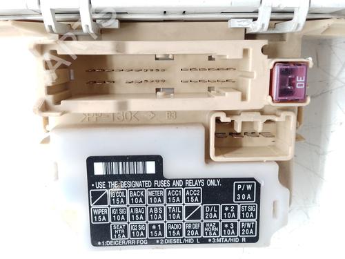 Fuse box SUZUKI SWIFT III (MZ, EZ) 1.3 (RS413, ZC11S) | BP29854996E1 - Image 6