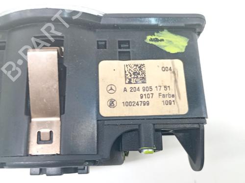 Headlight switch MERCEDES-BENZ C-CLASS (W204) C 180 CGI (204.049) | BP39240925I24 - Image 3