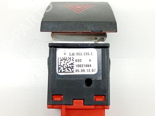 Warning switch SKODA FABIA II (542) 1.2 12V | BP38704263I22 - Image 3