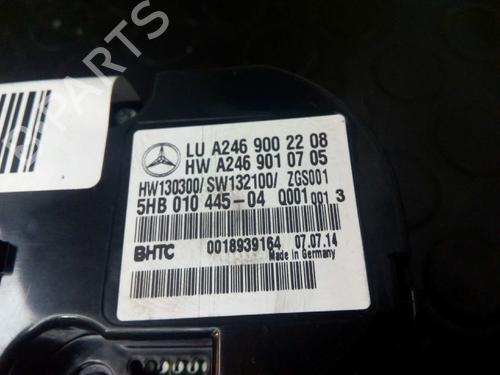 Climate control MERCEDES-BENZ GLA-CLASS (X156) GLA 200 CDI / d (156.908) | BP3070963I5 