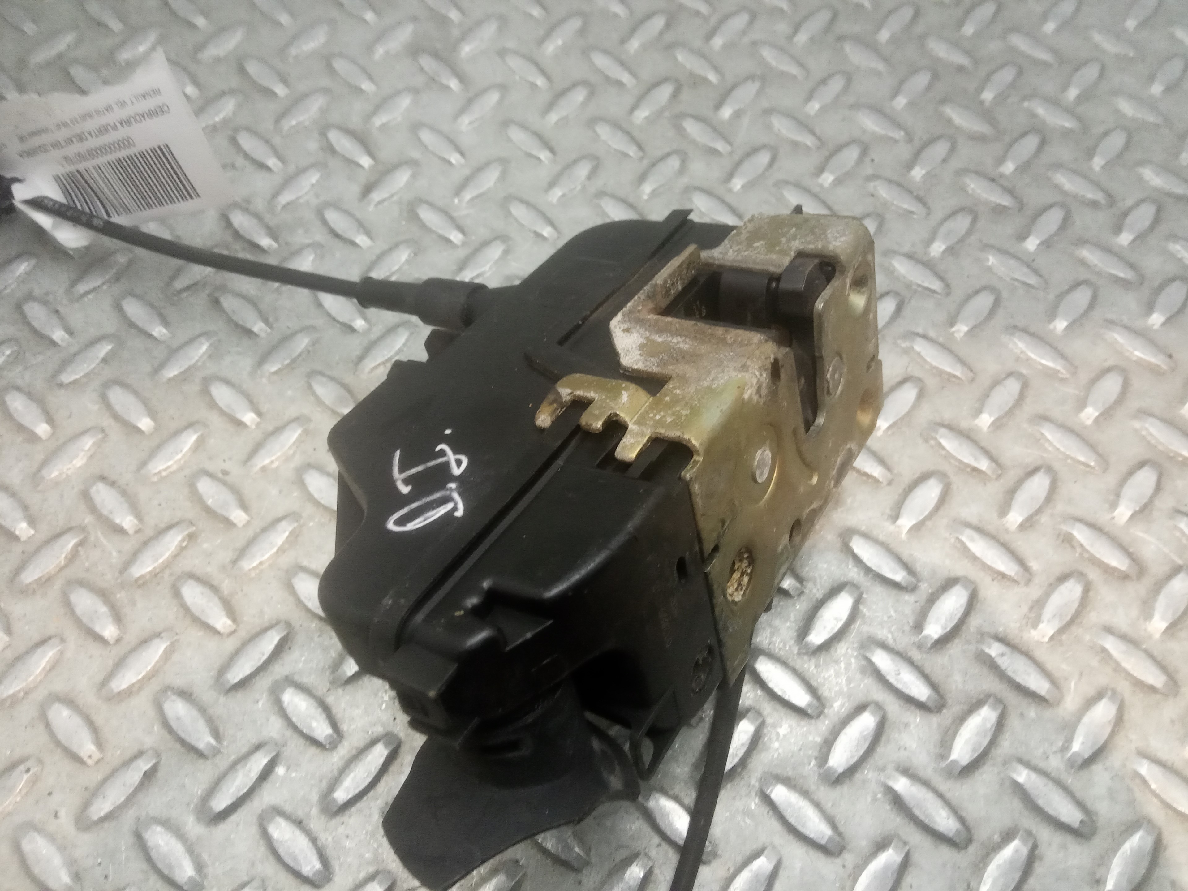 Front left lock RENAULT VEL SATIS (BJ0_) 3.0 dCi (BJ0J, BJ0N  