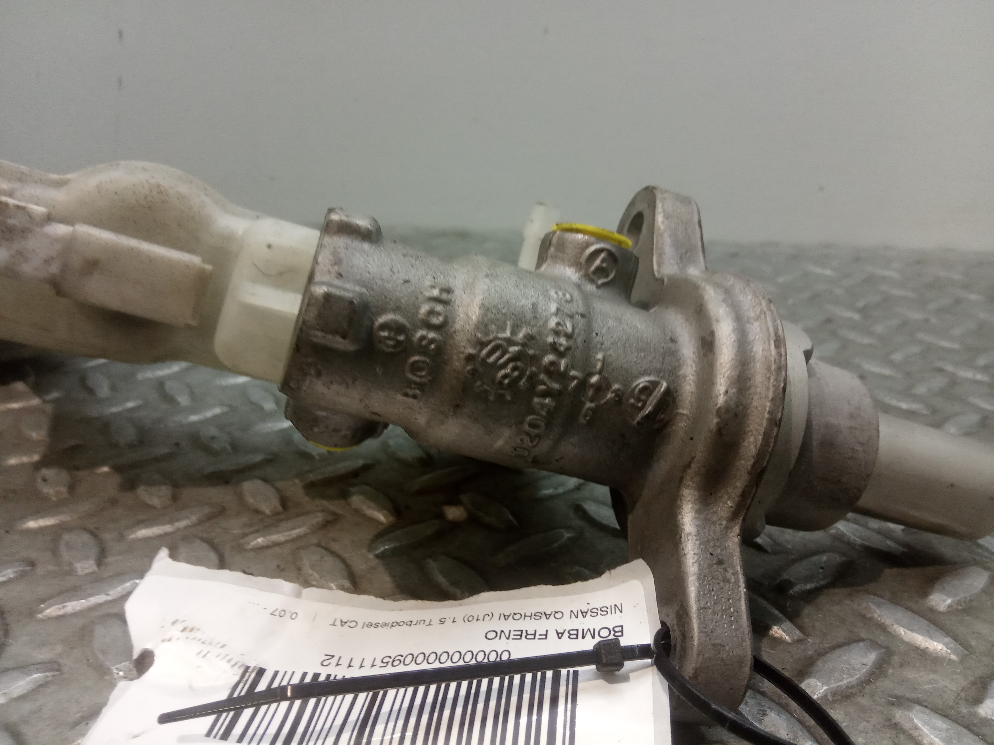 Master brake NISSAN QASHQAI / QASHQAI +2 I (J10, NJ10, JJ10E) 1.5 