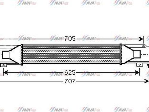 Used Intercooler OPEL CORSA D (S07) 1.3 CDTI (L08, L68) (75 hp) 30915448
