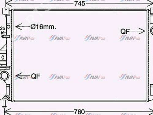 Køler Køler FORD KUGA II (DM2) 2.0 TDCi (140 hp) 33892199 33892199