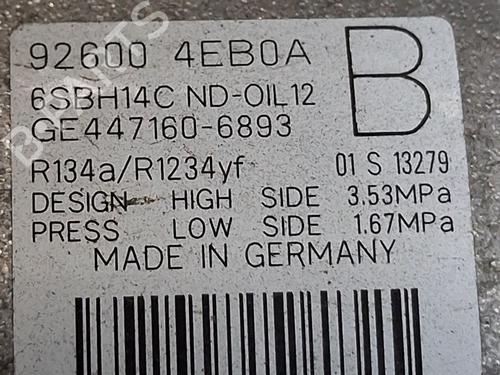 AC compressor RENAULT MEGANE III Hatchback (BZ0/1_, B3_) 1.2 TCe (BZ2B, BZ11) | BP38022276M34 - Image 10