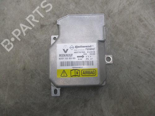 Airbag styreenhed RENAULT TWINGO II (CN0_) 1.2 16V (CN0K, CN0V, CN0A) (76 hp) 25019506