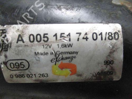 Startmotor MERCEDES-BENZ A-CLASS (W168) A 170 CDI (168.008) | BP19718669M8 