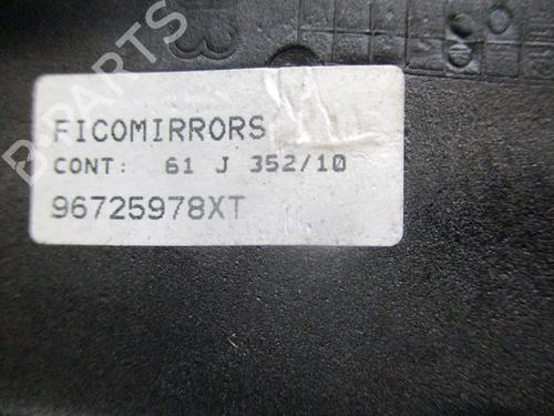 Right mirror PEUGEOT 206+ (2L_, 2M_) 1.1 | BP26636940C27 