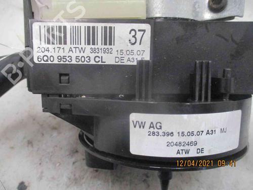 Headlight switch VW POLO (9N_, 9A_) 1.2 | BP19737504I24 