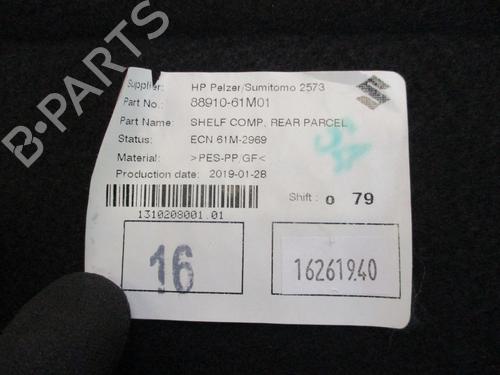 Rear parcel shelf SUZUKI SX4 S-Cross (JY) 1.0 (AKK 310) | BP32099082C85 
