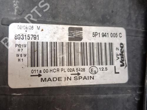 Left headlight SEAT LEON (1P1) 2.0 TDI 16V | BP38914424C28 - Image 7