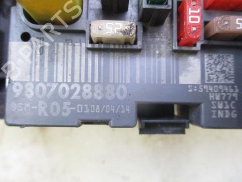 Fuse box PEUGEOT PARTNER Box Body/MPV 1.6 HDi / BlueHDi 75 | BP32353407E1 
