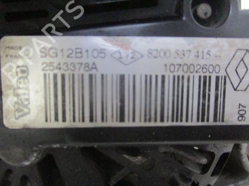 Generator DACIA LOGAN MCV (KS_) 1.5 dCi (KS0K) | BP26637264M7 