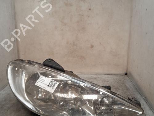 Used Right headlight PEUGEOT 206 Van 1.4 HDi (68 hp) 26537727