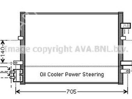 Used AC radiator FORD MONDEO III (B5Y) [2000-2007]  20201444