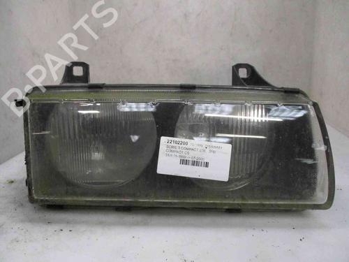 Used Right headlight BMW 3 Compact (E36) 316 i (105 hp) 19740455