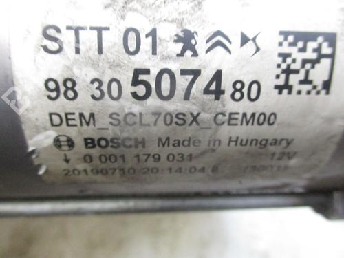 Starter PEUGEOT 2008 I (CU_) 1.2 THP 130 / PureTech 130 | BP31663821M8