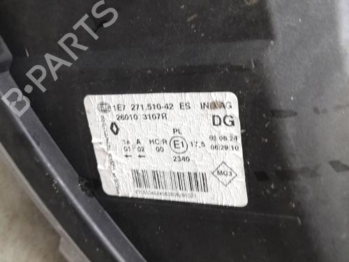 Right headlight RENAULT TWINGO II (CN0_) 1.2 16V (CN0K, CN0V, CN0A) | BP32376042C29