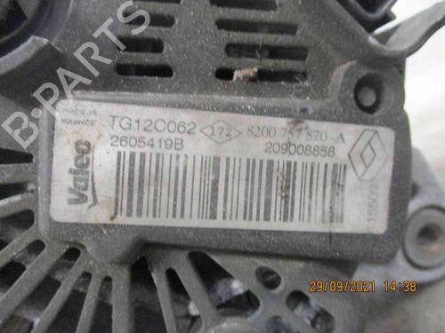 Alternator RENAULT MEGANE III Hatchback (BZ0/1_, B3_) 1.9 dCi (BZ0N, BZ0J) | BP19735853M7 