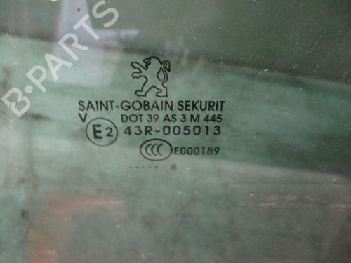 Rear left door window PEUGEOT 3008 II SUV (MC_, MR_, MJ_, M4_) 1.6 THP 165 (M45GYW, M45GZW, M45GYV) | BP30521237C20