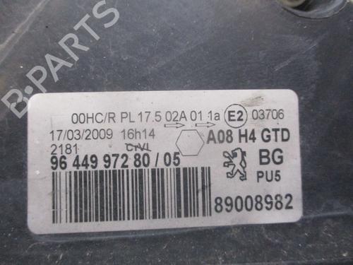 Left headlight PEUGEOT 1007 (KM_) 1.6 HDi | BP26634641C28 