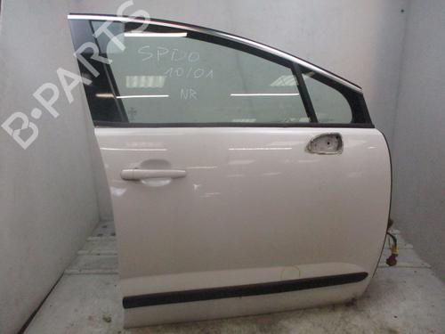 Used Right front door PEUGEOT 3008 I MPV (0U_) 1.6 BlueHDi 120 (120 hp) 29600078